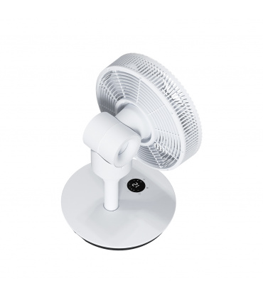Fácula - Ventilador 2en1 Brisa 3D + Batería | Ventilador de Pie y Mesa | 27W | Silencioso | 26 Velocidades | Mando