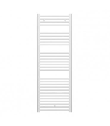 Fácula - Radiador Toallero DE AGUA Ocean Blanco 1420x500mm | (NO Eléctrico) | 3 soportes+purgador | Conexiones 3x1/2"