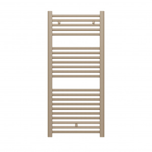 Fácula - Radiador Toallero DE AGUA Ocean Quartz 1110x500mm | (NO Eléctrico) | 3 soportes+purgador | Conexiones 3x1/2"