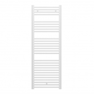 Fácula - Radiador Toallero DE AGUA Ocean Blanco 1420x500mm | (NO Eléctrico) | 3 soportes+purgador | Conexiones 3x1/2"