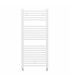 Fácula - Radiador Toallero DE AGUA Ocean Blanco 1110x400mm | (NO Eléctrico) | 3 soportes+purgador | Conexiones 3x1/2"