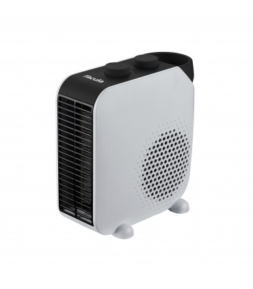 Fácula - Termoventilador eléctrico EVO 2000W | Ventilación + Calefacción | Termostato ajustable | Doble posición | Asa