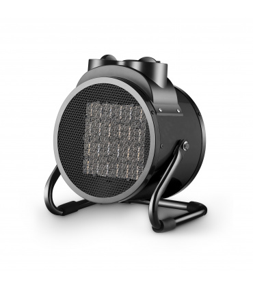 Fácula - Calefactor Cerámico Industrial Fogo 2000W | Termostato ajustable | Inclinación regulable | Resistencia PTC