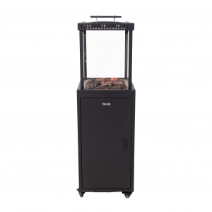 Fácula - Estufa de Gas Exterior Zenit | 9kW | Piedra volcánica | No eléctrico