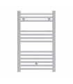 Fácula - Radiador Toallero DE AGUA Ocean Cromado 803x500mm | (NO Eléctrico) | 3 soportes+purgador | Conexiones 3x1/2"