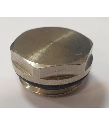 Fácula -  Tapón ciego para Radiadores Toalleros | Direccional | 1/2"