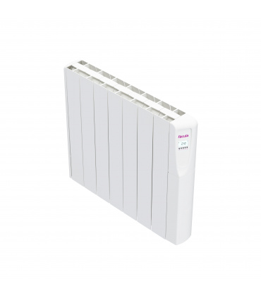 Fácula - Emisor Cerámico serie Volcano N 1500w | Alta inercia térmica | Programación diaria/sem | Función ventanas abiertas