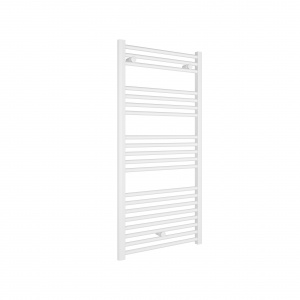 Fácula - Radiador Toallero DE AGUA Ocean Blanco 1188x600mm | (NO Eléctrico) | 3 soportes + purgador | Conexiones 3x1/2"