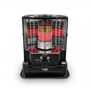 ABC Confort - Estufa de Parafina de mecha Flama 2400w | Encendido Electrónico | Regulable | 4,2L | Incluye bomba manual