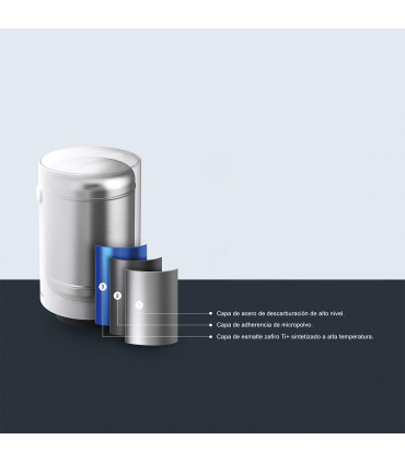 Fácula - Termo Eléctrico Vertical TAC 50L | Long Life+ | Antibacteriano Ag+| Depósito esmaltado Ti+ | Antióxido