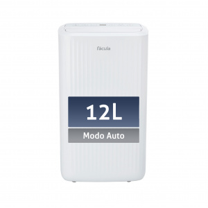 Fácula - Deshumidificador Tritón 12L | Modo Auto | Modo secado de ropa | Modo ventilación | Temporizador 1-24h