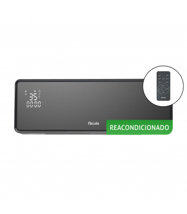 Fácula - Split Cerámico Programable Reacondicionado Cóndor 1000/2000w | Calefacción+Ventilación | Temporizador 24h