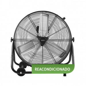 Fácula - Ventilador Industrial de Tambor Reacondicionado Vento180w | Aspas de aluminio | Alta Potencia | 3velocidades