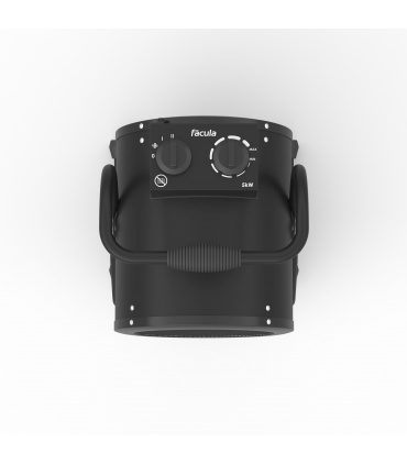 Fácula - Cañón Eléctrico Industrial Etna 5000W | Ventilación + Calefacción | Trifásico | Termostato regulable |  Asa