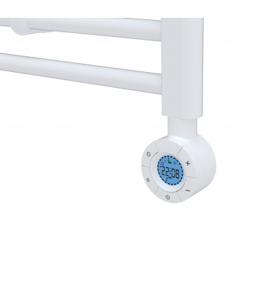 Fácula - Radiador Toallero Eléctrico Fluido Blanco Programable TR 400w | Boost 2h | Ventanas abiertas