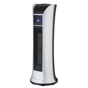 Haverland - Termoventilador cerámico de torre CHT 1000/2000W | 2 velocidades | Oscilación | Antivuelco | Control remoto