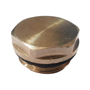 Fácula -  Tapón ciego para Radiadores Toalleros | Direccional | 1/2"