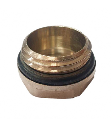 Fácula -  Tapón ciego para Radiadores Toalleros | Direccional | 1/2"