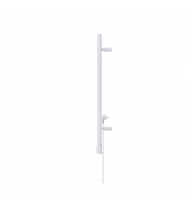 Fácula - Radiador Toallero Eléctrico Fluido Blanco Electrónico 400w | Fácil manejo | Boost 2h | Temporizador 12/24h