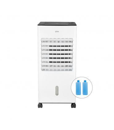 Fácula - Climatizador evaporativo ERA 6L | Ventilador y climatizador | ionización | 65W | 2 bloques de hielo y mando