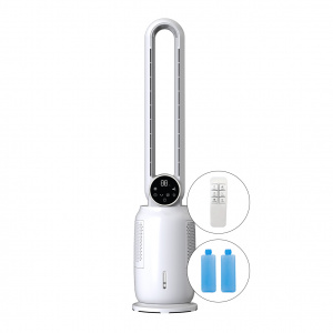 Fácula - Climatizador Evaporativo Blizzar-E 35w | Luz LED | 12 velocidades | Temporizador | Ionizador