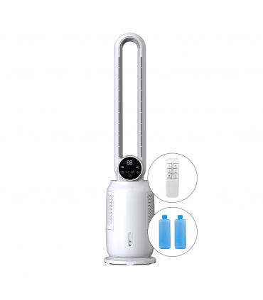 Fácula - Climatizador Evaporativo Blizzar-E 35w | Luz LED | 12 velocidades | Temporizador | Ionizador
