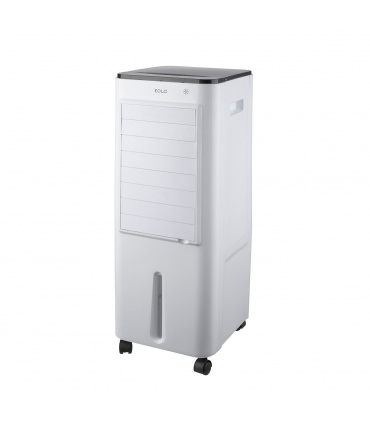 Fácula - Climatizador evaporativo EOLO 12 | 3en1|Enfriador+purificado+humidificador | 65W | 4 bloques de hielo y mando