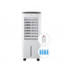 Fácula - Climatizador evaporativo EOLO 12 | 3en1|Enfriador+purificado+humidificador | 65W | 4 bloques de hielo y mando