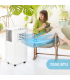 Fácula - Aire acondicionado portátil Polar 7000BTU | Ventilación+deshumidificación | Temporizador | Mando | Asa y Ruedas
