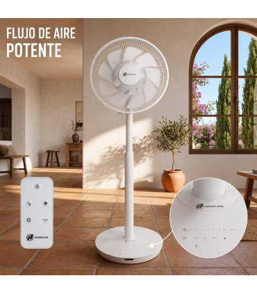 Haverland - Ventilador Pie/Sobremesa 25W