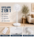 Haverland - Ventilador Pie/Sobremesa 25W