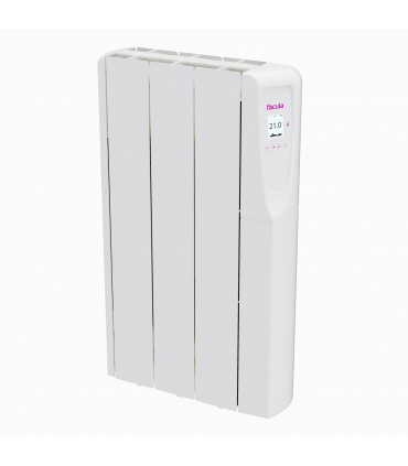 Fácula - Emisor Fluido Z WiFi Directo 500W | Programación diaria/sem | Control por voz | APP Compatible: iHeatControl