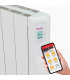 Fácula - Emisor Fluido Z WiFi Directo 500W | Programación diaria/sem | Control por voz | APP Compatible: iHeatControl