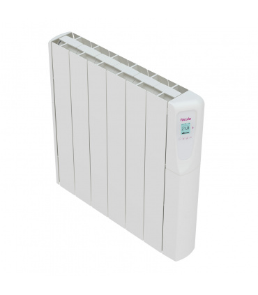 Fácula - Emisor Fluido Z WiFi Directo 1000W | Programación diaria/sem | Control por voz | APP Compatible: iHeatControl
