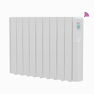 Fácula - Emisor Fluido Z WiFi Directo 1500W | Programación diaria/sem | Control por voz | APP Compatible: iHeatControl