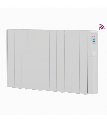 Fácula - Emisor Fluido Z WiFi Directo 1800W | Programación diaria/sem | Control por voz | APP Compatible: iHeatControl