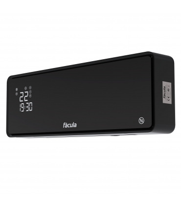 Fácula - Split Cerámico Programable Cóndor 1000/2000w | Calefacción | Temporizador 24h | Bloqueo teclado