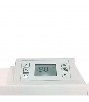 Haverland - Emisor cerámico Medusa blanco de 1000 W | Termostato regulable | Ventanas abiertas | 4 modos | Babycare
