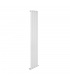 Fácula - Radiador Toallero DE AGUA Olimpo Blanco 1800x309mm | (NO Eléctrico) | 4 soportes+purgador | Conexiones 4x1/2"