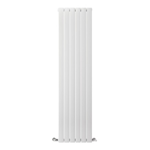 Fácula - Radiador Toallero DE AGUA Olimpo Blanco 1800x459mm | (NO Eléctrico) | 4 soportes+purgador | Conexiones 4x1/2"