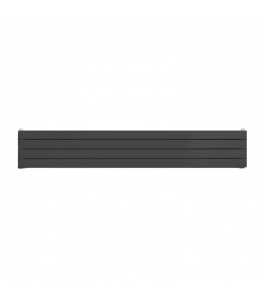 Fácula - Radiador Toallero DE AGUA Olimpo Antracita 1800x309mm | (NO Eléctrico) | 4 soportes+purgador | Conexiones4x1/2"